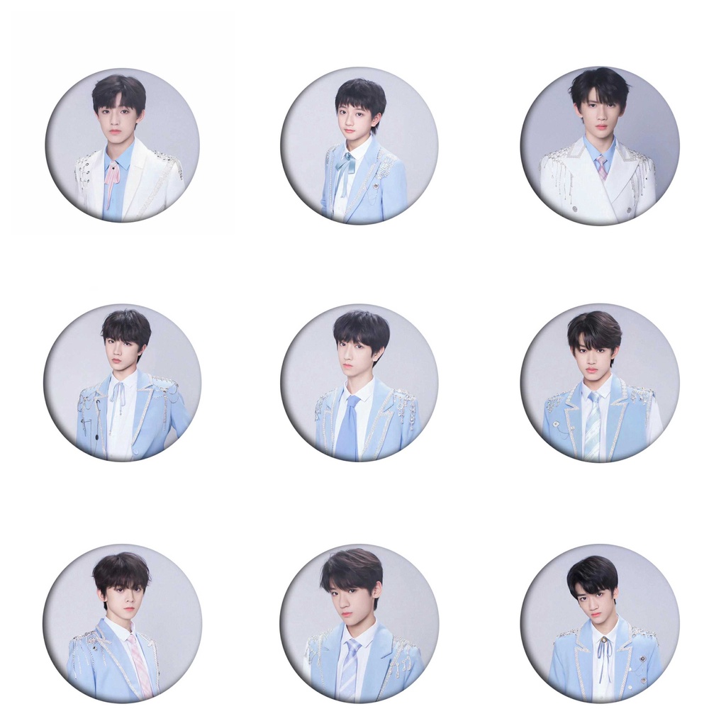 Huy hiệu cài áo IN HÌNH TNT Thời đại thiếu niên đoàn idol thần tượng cpop dễ thương