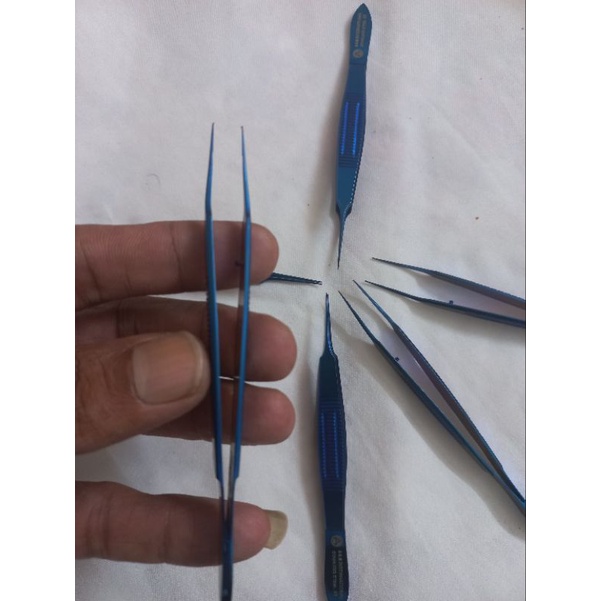 Nhíp Phẫu Thuật 11cm Blue   A&N INTERNATIONAL