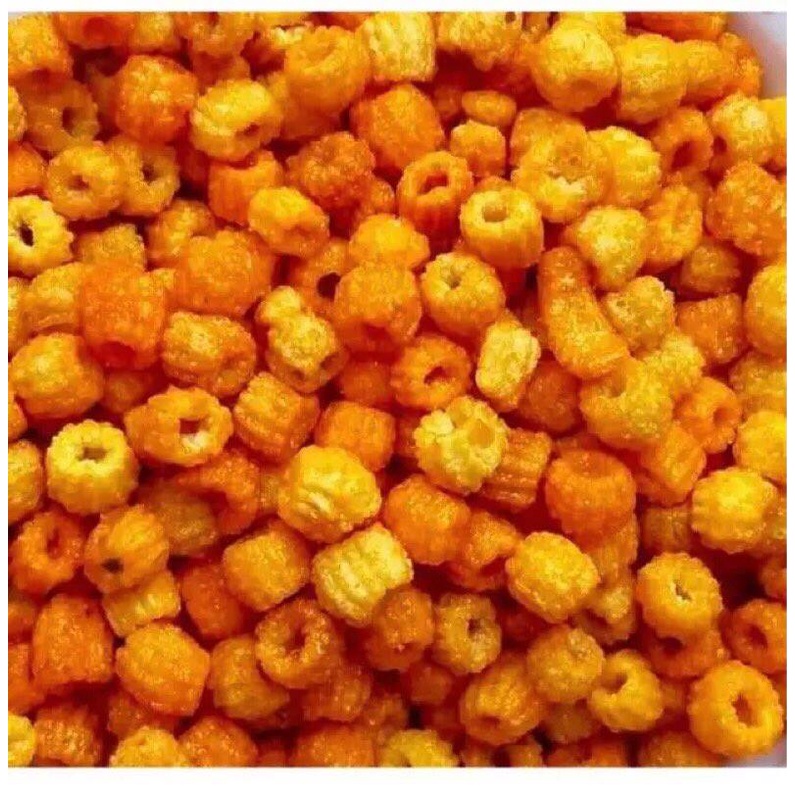 500G Nui Chiên Giòn, Nui Sấy Giòn,Hạt Sen Nui Cay Sấy Gia Vị Giòn Tan