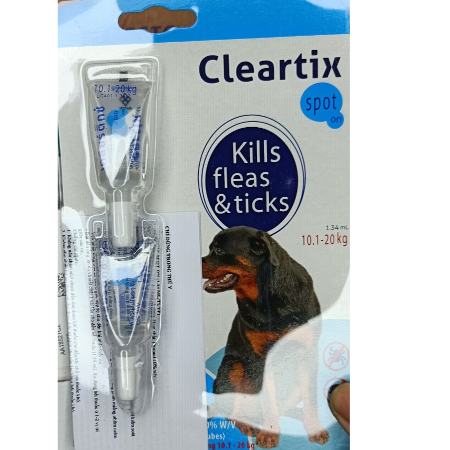 Cleartix Ve, Bọ Chét Chó - Hàng Thái Lan