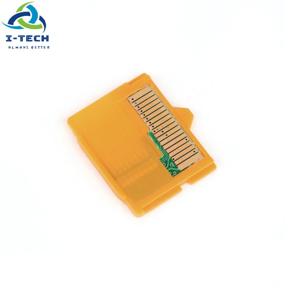 ⚡Khuyến mại⚡Yellow 25 x 22 x 2mm 1pcs Micro SD Attachment MASD-1 Camera TF to XD Card Insert Adapter for OLYMPUS