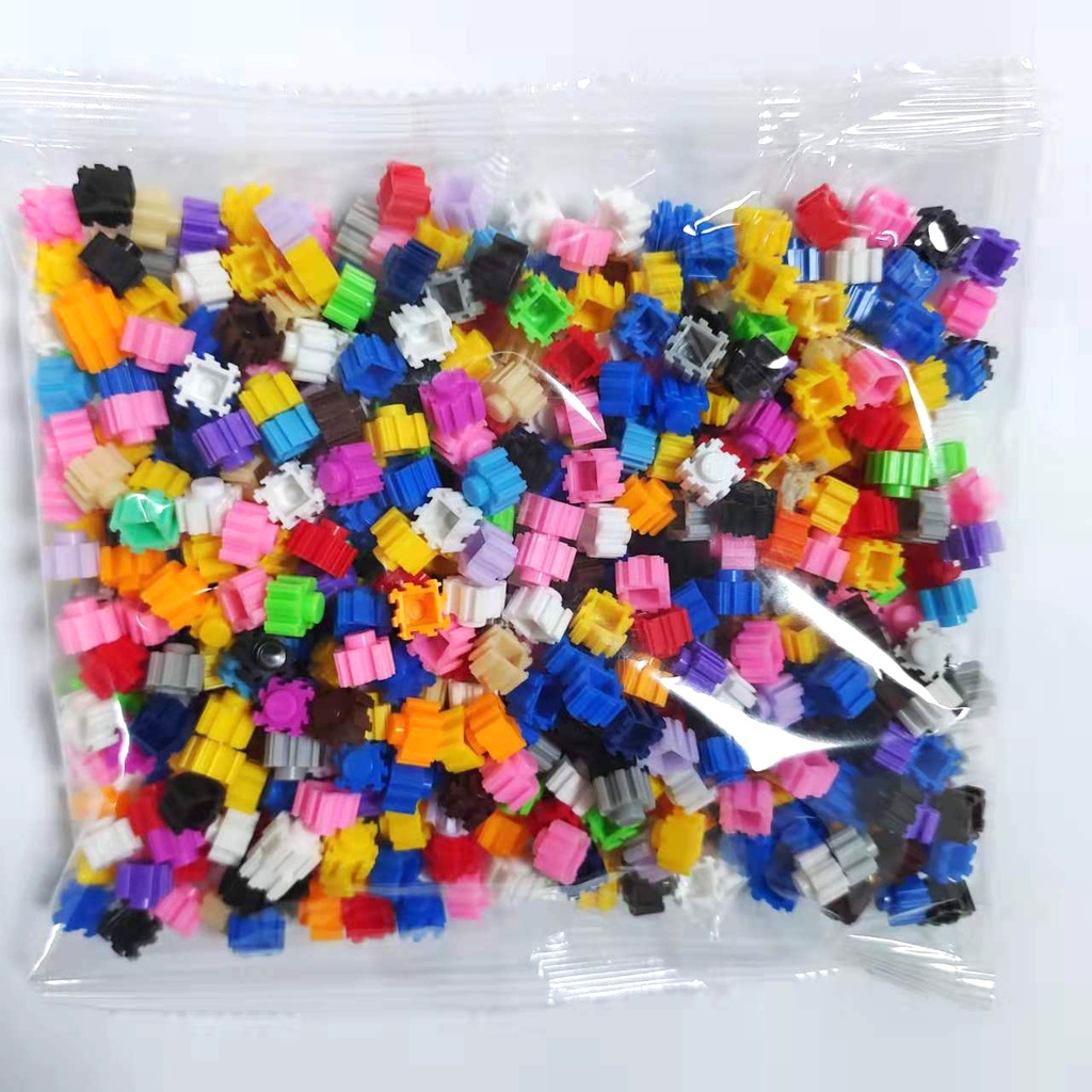 Mô hình lắp ráp 3d mini bộ xếp hình ghép 50 nhân vật cho bé trẻ em thông minh Gôn đồ chơi