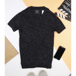 Áo phông henley nam mango chất vải mỏng mặc mát