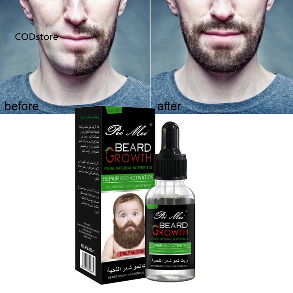 Tinh dầu kích thích mọc râu nuôi dưỡng dịu nhẹ Pei Mei 30ML | BigBuy360 - bigbuy360.vn