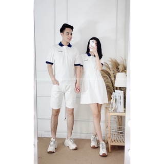 Áo đôi váy xếp ly