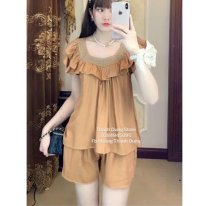 Bộ Cổ Bèo &quot;Bigsize&quot; Phối Ren