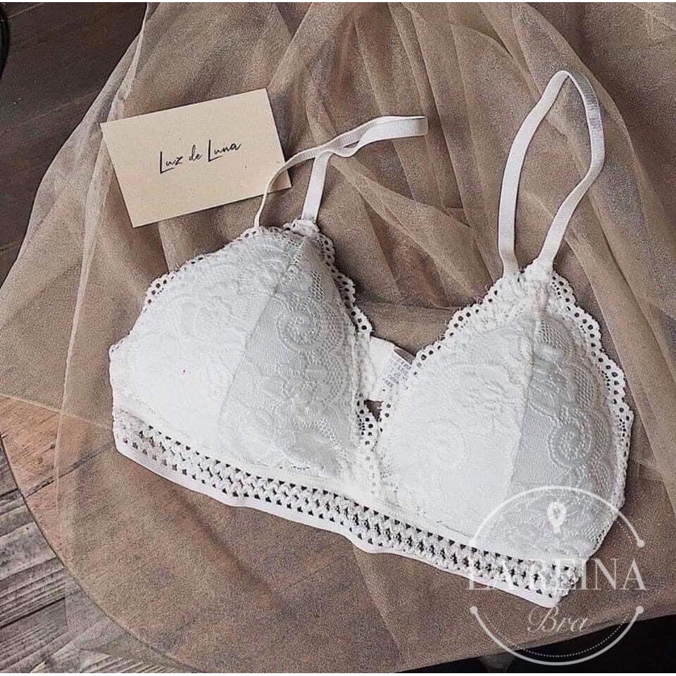 Áo lót nữ ⭐FREESHIP⭐ Áo Bra Ren Hoa Cúc Không Gọng Đệm Mỏng Cao Cấp La Reina (LRAB009) | BigBuy360 - bigbuy360.vn