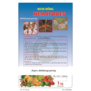 CHẾ PHẨM SINH HỌC TRỊ TUYẾN TRÙNG NEMATODES_ 1KG