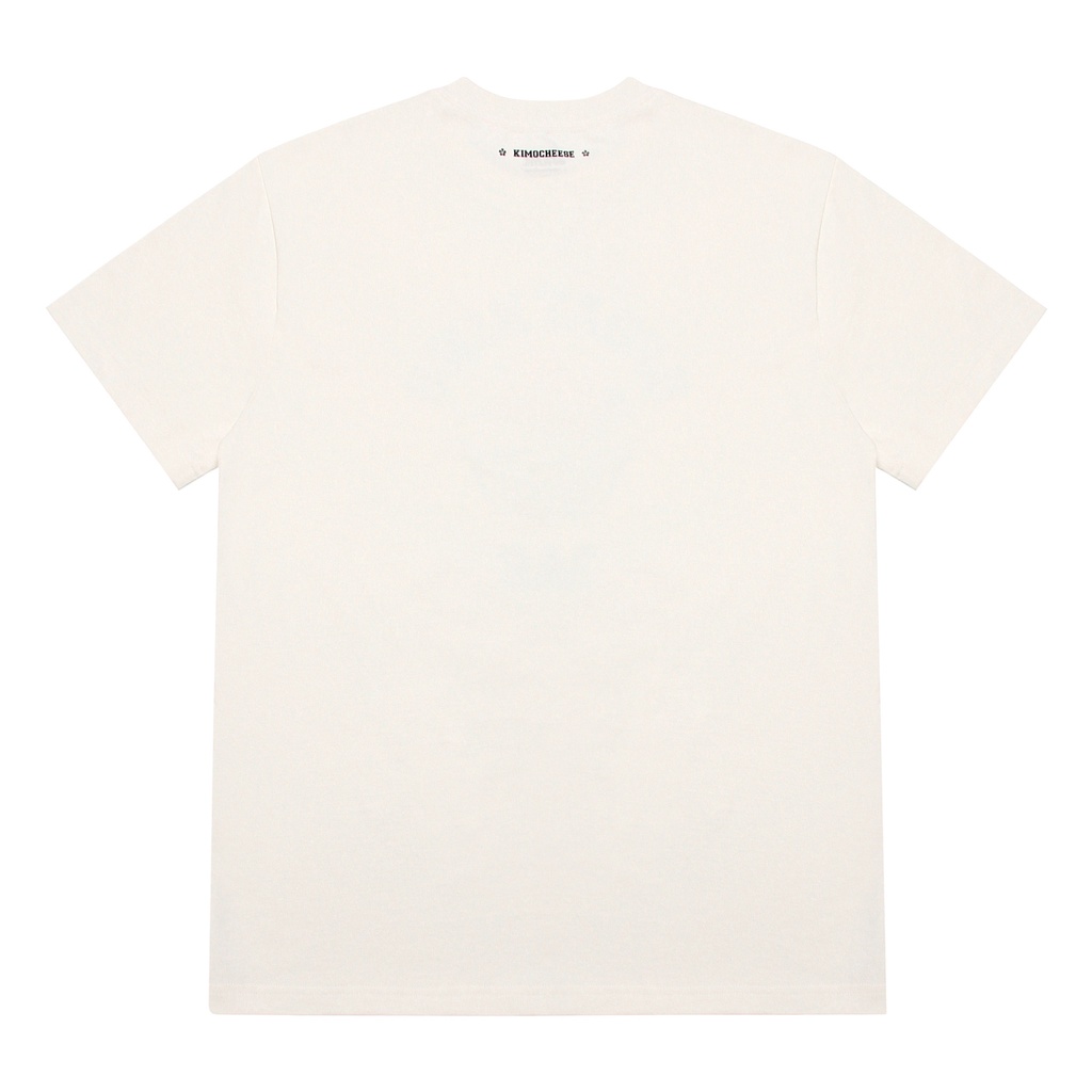 Áo thun Kimocheese A Bathing Bae màu kem