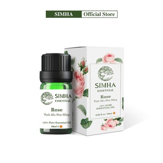 Tinh Dầu Hoa Hồng SIMHA thư giãn, tăng cảm xúc loại 10ml