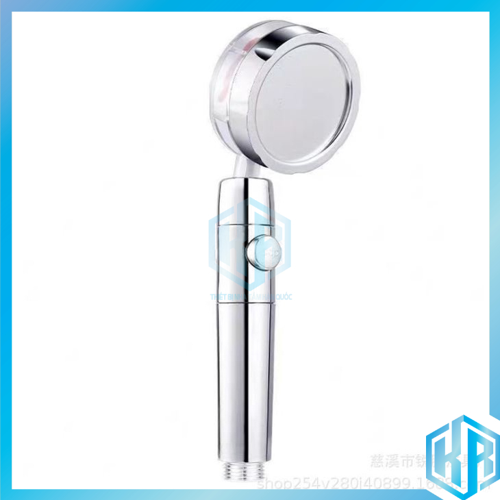 Tay sen tắng áp nút bật tắt trên thân kết hợp quạt có tia nước đan vào nhau phun nước hình tháp - QM070