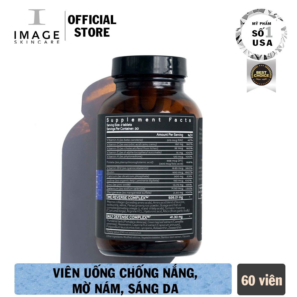 Viên Uống Chống Nắng, Mờ Nám, Sáng Da Hush & Hush Time Capsule