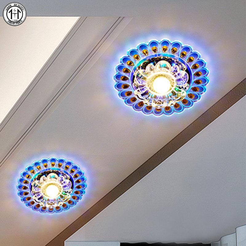 Đèn Led Gắn Trần Nhà Hình Chim Công Kiểu Dáng Hiện Đại