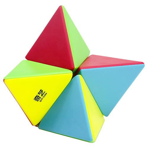 QiYi Pyramorphix 2x2 Pyraminx 2x2 Rubik Biến Thể 4 Mặt