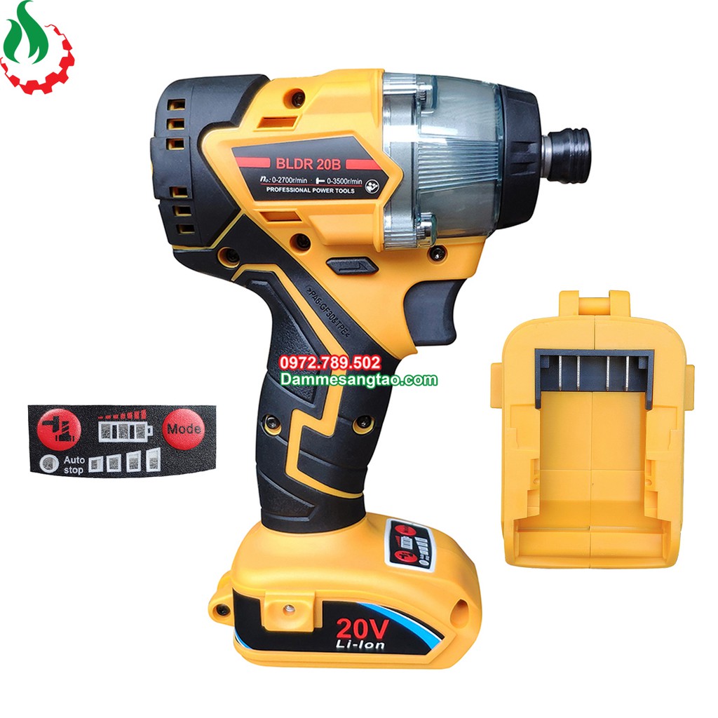 DMST Thân máy bắn vít dùng pin cao cấp 18V dùng pin Makita Bosch Dewalt Milwaukee