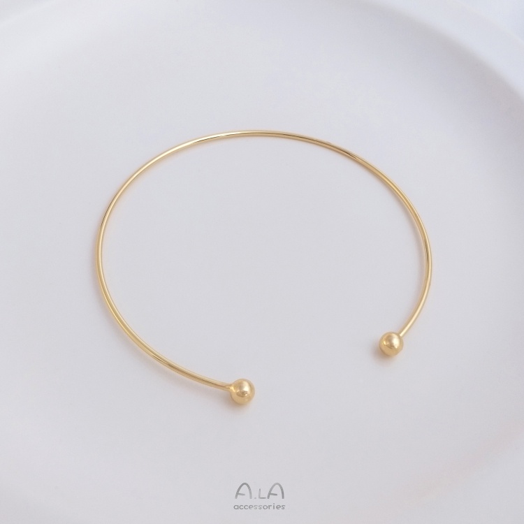 Ốc Vít Đồng Mạ Vàng 14k Dùng Làm Vòng Tay / Trang Sức