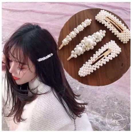 Set 4 kẹp tóc Hàn quốc xinh xắn