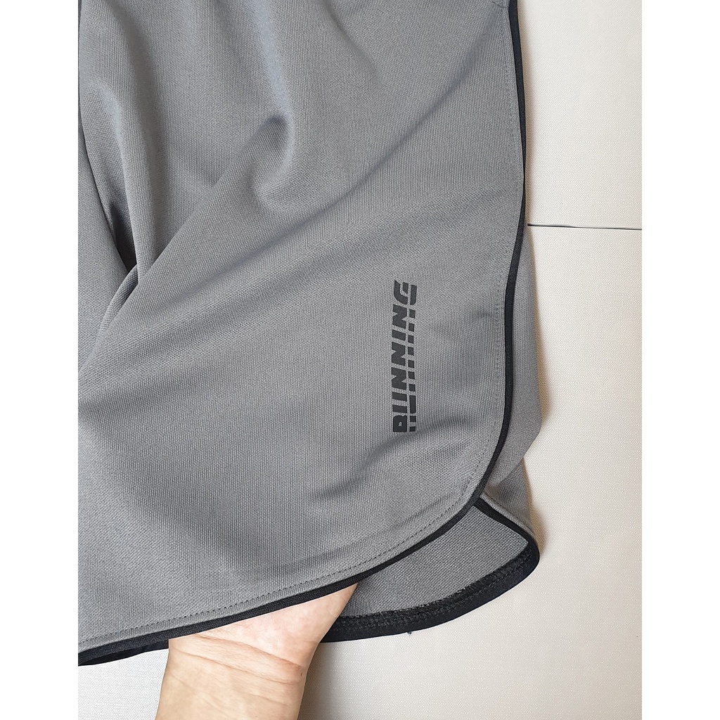 Quần đùi nam RUNNING thun lỗ thoáng khí - quần short thể thao giá sỉ