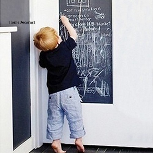 Bộ bảng đen dán tường kèm phấn tiện dụng cho trẻ
