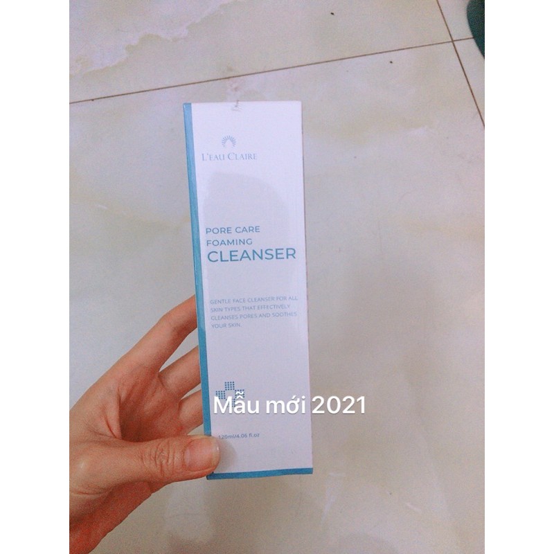 Sữa rửa mặt leau claire