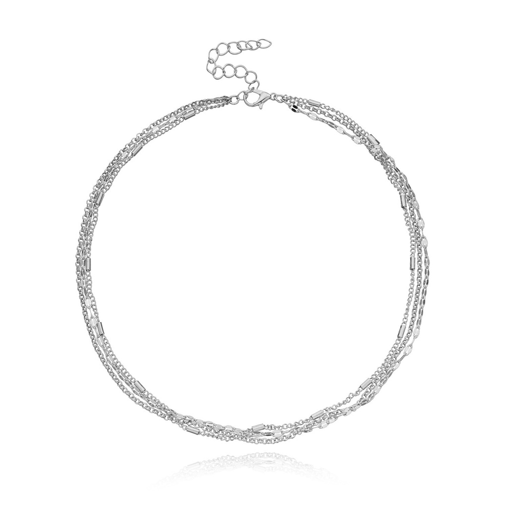 (0279) Vòng Cổ Choker Sợi Mỏng Đơn Giản Thanh Lịch Cuốn Hút