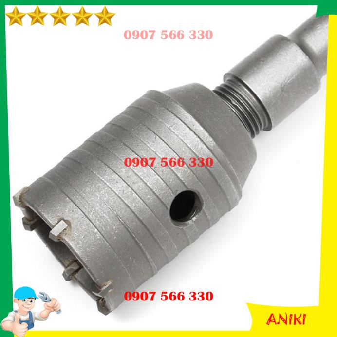 Mũi khoan rút lõi bê tông - Mũi khoét tường gạch - Mũi khoan tường bê tông mũi khoét lỗ điều hòa phi 30 60 90 QE208