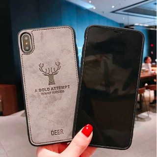 Ốp lưng iphone 6, 6s, 6plus, 6splus, 7plus, 8plus da hình hươu