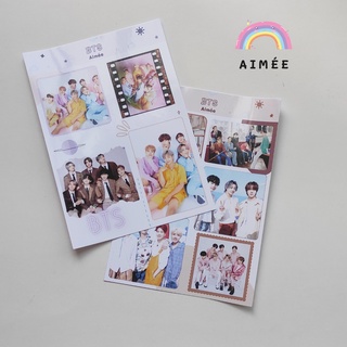 Sticker BTS - Nhãn dán BTS ( Ver 1) | Aimée