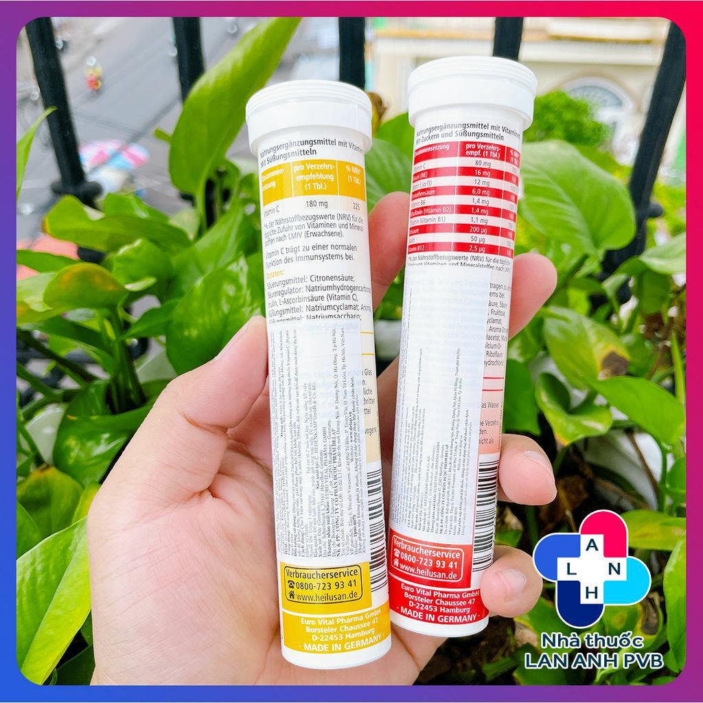 Viên sủi HEILUSAN MULTIVITAMIN / VITAMIN C  - Viên sủi bổ sung vitamin và khoáng chất hằng ngày.