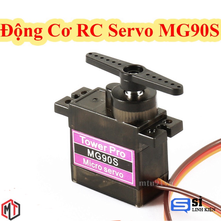 Động Cơ RC Servo MG90S - Nhông Full Kim Loại
