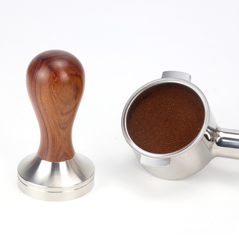 Máy Pha Cà Phê Có Tay Cầm Bằng Gỗ 51 / 53 / 58mm lzdhuiz3