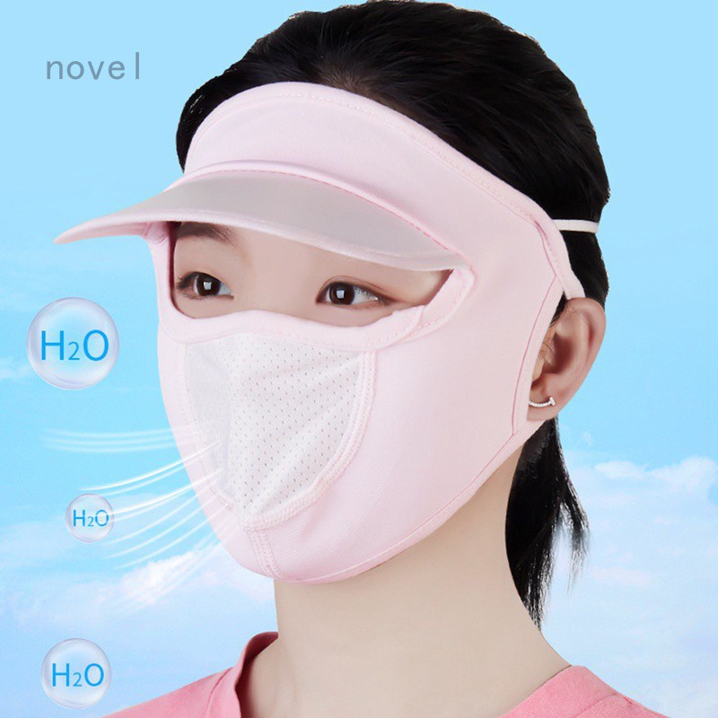 Novel Cliburasy (Hàng Mới Về) Khẩu Trang Lụa Che Nắng Thoáng Khí Mùa Hè
