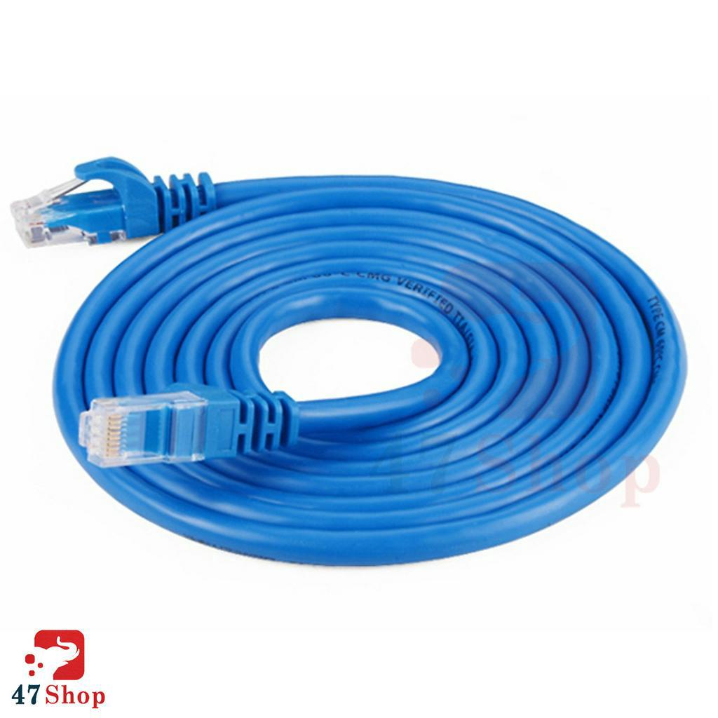 Dây Mạng Cat6 Bấm Sẵn 2 Đầu dài 10m 15m 20m 25m 30m 35m 40m - Cáp mạng, cáp lan, cáp internet