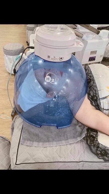 Máy HYDRO Hấp trắng mặt H2O dưỡng ẩm , cấp Oxy tươi