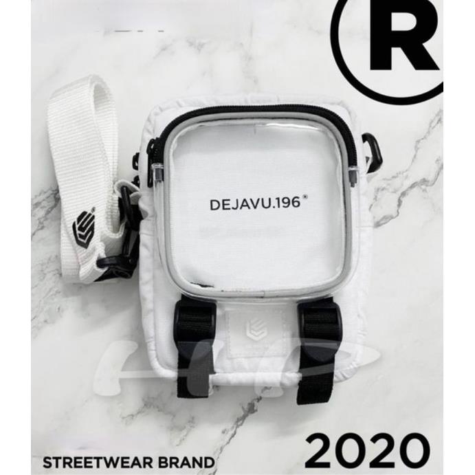 Túi đeo chéo 196 thời trang cho nam và nữ chữ DEAVU.196 HUDU STORE