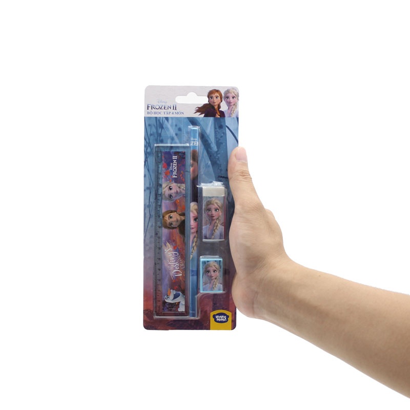 Bộ Dụng Cụ Học Tập 4 Món Disney Frozen - HooHooHaHa® VPH10-1303