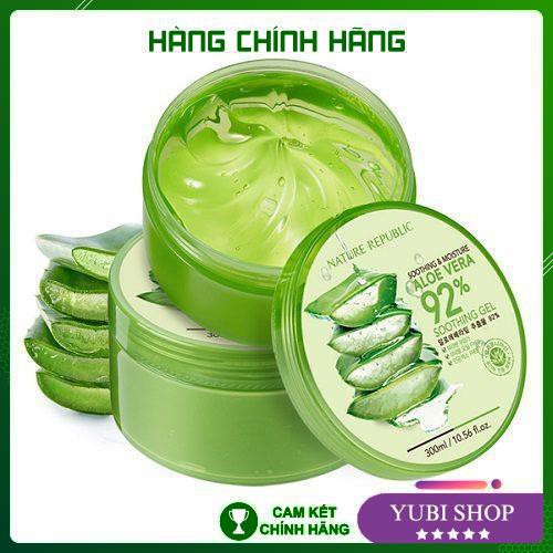 Gel Lô Hội - Gel Lô Hội Đa Năng Aloe Vera Nature Republic 92 Chính Hãng - Hàn Quốc  - Hot