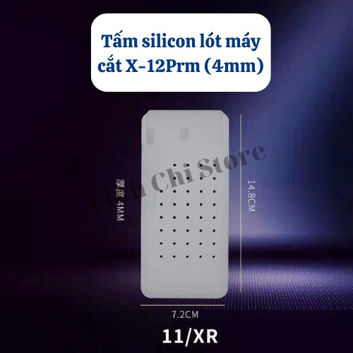 Tấm silicon lót máy tách kính  X-12prm 4mm