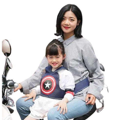 Đai Đeo Đi Xe Máy Phản Quang Cho Bé Từ 1 - 10 Tuổi An Toàn Cho Bé Yêu