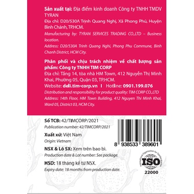 Mứt Thanh Long Déli chai 1L [CHUYÊN SỈ] HSD:18 tháng, nguyên liệu pha chế trà trái cây, soda, smoothie hoặc ăn trực tiếp