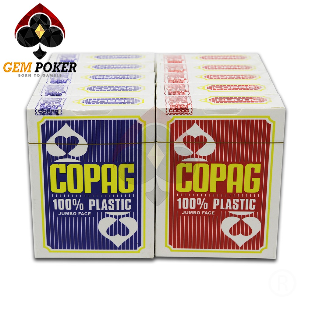 ⚜️ BÀI POKER COPAG XANH/ĐỎ COMBO 10 BỘ ⚜️