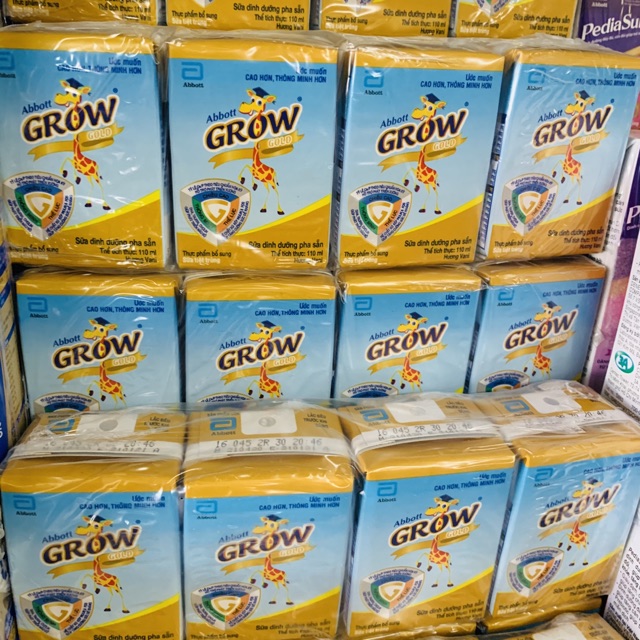 Thùng sữa nước Abbott Grow 48x110ml