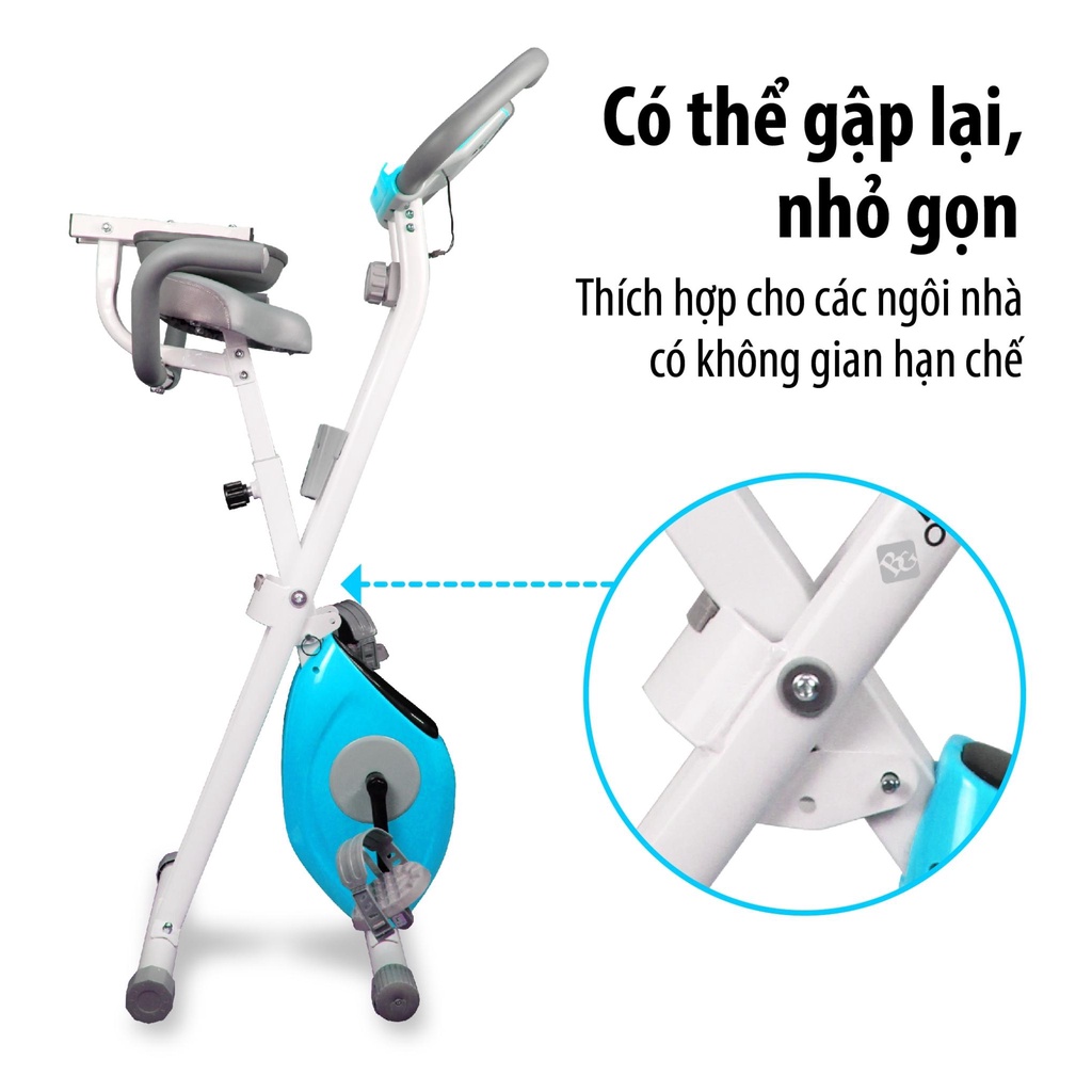 BG Xe đạp tập thể dục Exercise Bike YS04 Thái Lan BLUE