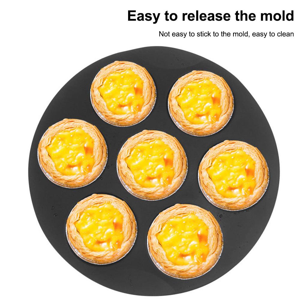 Khuôn Làm Bánh Muffin Chống Dính Mềm Mại Tái Sử Dụng Tiện Lợi