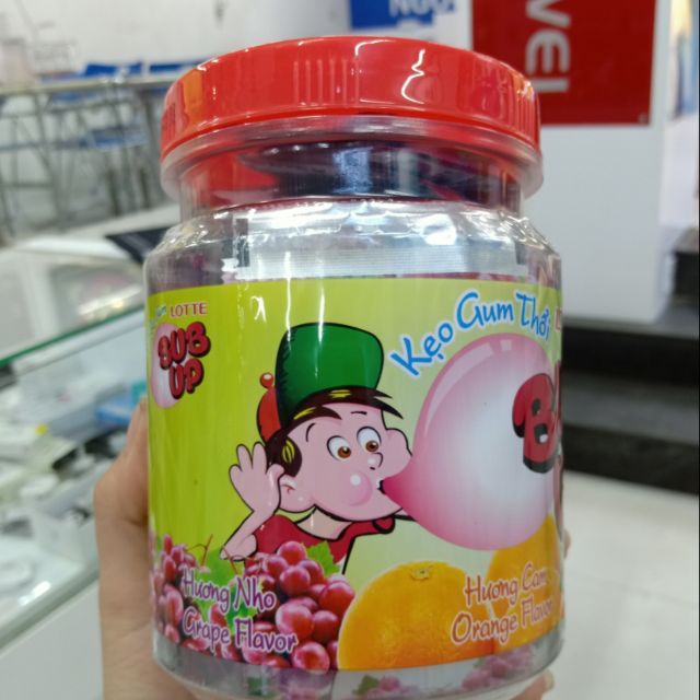 Kẹo gum thổi Lotte hộp 72 tép