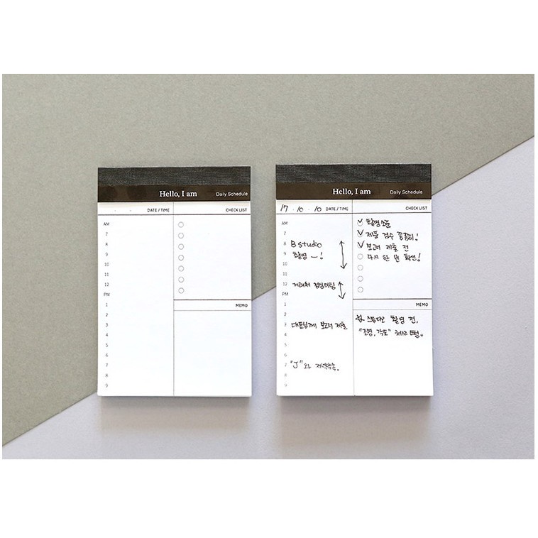 50 tờ note kế hoạch NO12 dạng xé nhỏ nhắn tiện lợi- BÚT ĐẸP