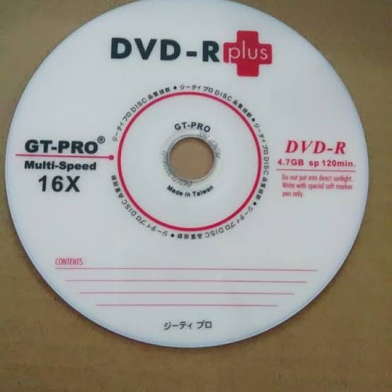 Đĩa Dvd R Gt-Pro 120 Min / 4.7 Gb