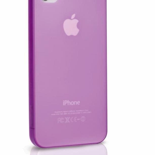 ➳ Ốp lưng đen siêu mỏng Ibuy cho iPhone 4/4s ➨