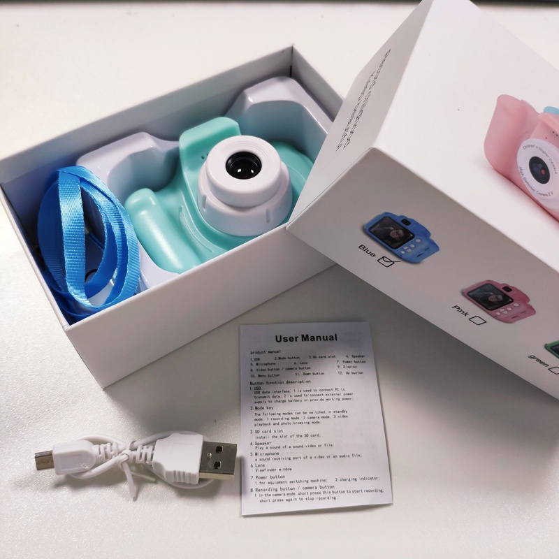 Máy Ảnh Kỹ Thuật Số Mini HD 2 Inch 16G Dễ Thương Cho Bé | BigBuy360 - bigbuy360.vn