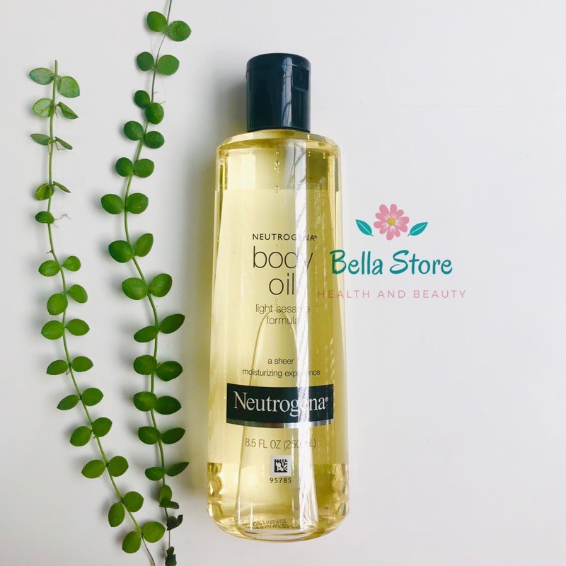 Dưỡng thể Neutrogena Body Oil Light Seasame Formula